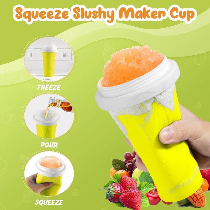 RELPOM Slushie Cup, Magic Frozen Slushy Maker Cups, Cool Stuff Things Gadgets, Stocking Stuffers White Elephant Gifts Party Favors, Christms Classroom Gifts and Prizes for Boys Girls Teens Students - Image 3